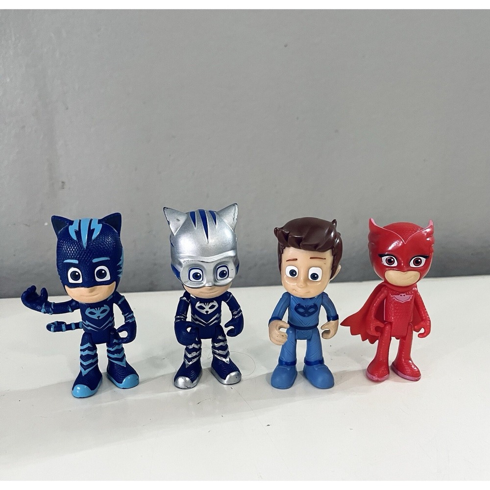 Disney Jr. PJ Masks Action Figures Lot‎ of 4